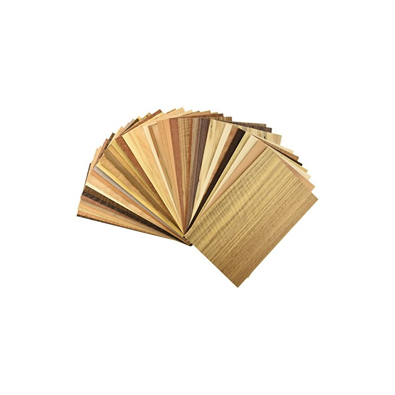 Sauers - SCV-20-MXDOM&EXOTIC Veneer Variety Pack 20 Sq. Ft. by