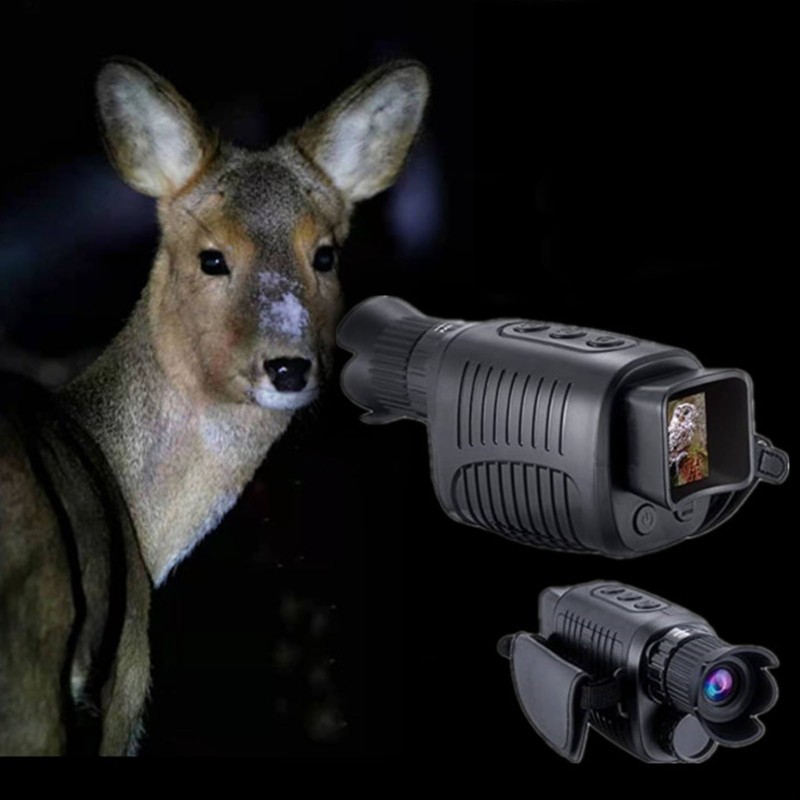 Infrared Night Vision Viewer 7 Levels IR Adjustment Outdoor Monocular