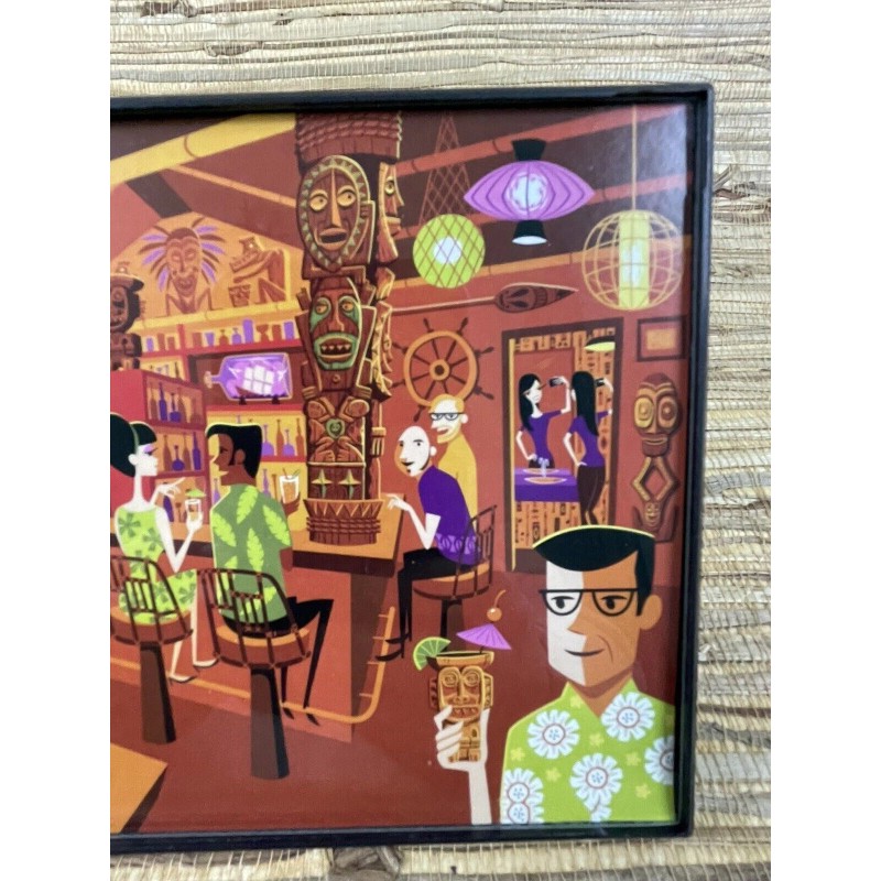 Trader Sam's Shag In the Enchanted Tiki Bar Framed Post