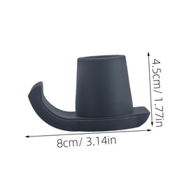 BESPORTBLE 2 Pcs Senior Walker Skis Glides Universal Replacement Foot Pads for Folding Non-Slip Gliders for Seniors Mobility Aid