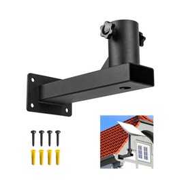VANROUG L Shaped Wall Bracket Mount, Satellite Dish Wall Mounting Bracket, Antenna Bracket Mount, Small Compact Roof Mount Bracket Ideal for Satellite Dishes