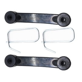 2PCS Bagger Chute Strap/Hook Set - M67099A for John Deere 102 125 135 145 155 C 190 Z 225 235 245 255 LA 105 110 115 120 F 910