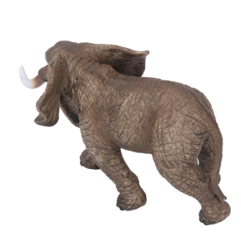 Elephant Figurine Model Vivid Details High Simulation Elephant Model Ornament