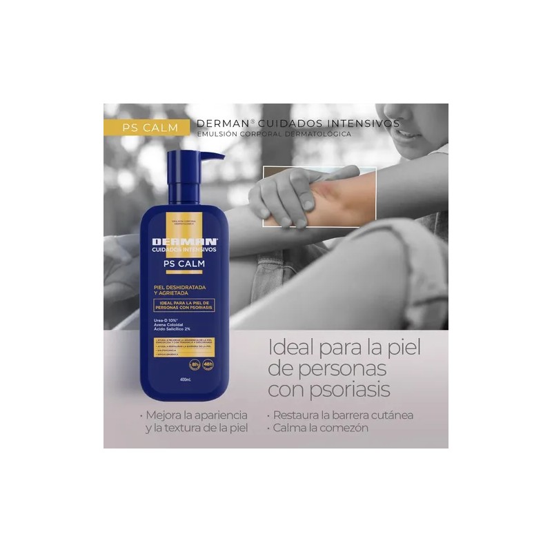 Derman Cuidados Intensivos PS Calm | Emulsión | 400 mL