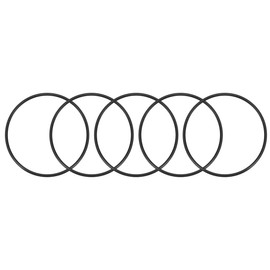 sourcing map Nitrile Rubber O-Rings 105mm OD 98mm ID 3.5mm Width, Metric Nitrile Rubber Sealing Gasket, Pack of 5