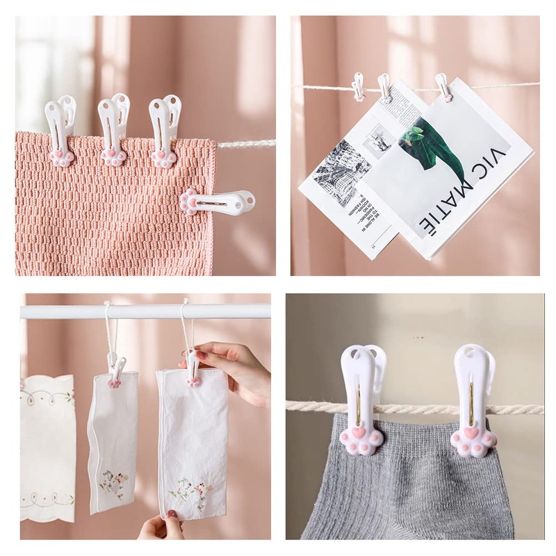 Clothespins Plastic Clothes Pins Heavy Duty Outdoor for Hanging Clothes,