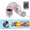12Pcs Chimney Cleaning Brush Set with Hex Pole, 20 Foot
