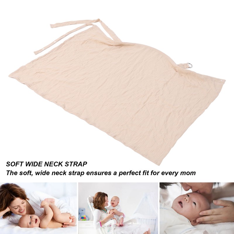 Nursing Cover for Breastfeeding Privacy Protection Breathable Cotton Multi Use