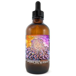Woodlands Pure Grapeseed and Apricot Oil Blend (4oz), Brown