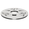 1/4 10.5 Inch Empty Tape Reel 3 Hole Aluminum Alloy