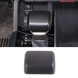 Heutamo Gear Shift Knob Cover Trim Compatible with Toyota Tacoma 2024 2025 2026 Interior Accessories, ABS Gear Shifter Knob Lever Panel Cover (Matte Black)