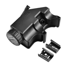 MOAFAYE Type 2 Power Steering Pump Reservoir Fit for GM Type II Saginaw TC Series, Black