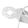 Stainless Steel Chicken Stand Removable Portable MotorcycleShape BBQ Roaster Stand