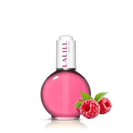 LALILL Nail Cuticle Oil 75 ml - Raspberry Nail Care Oil - Nail Oil Care for Nails Cuticles - Spa Manicure Nail Design Hands - Vegan - with Pipette
