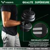 VISERYS Weight Lifting Glove with Wrist Support + Weight Lifting