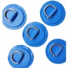 6 Pieces D Rings Patch for PVC Inflatable Boat Canoe