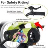 18 Inch Sporty Kids Bike with Training Wheels and Stand