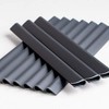 Rod Mat Fence Mounting Clips, Clamp Bars for Privacy Screen