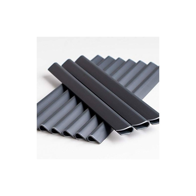 Rod Mat Fence Mounting Clips, Clamp Bars for Privacy Screen
