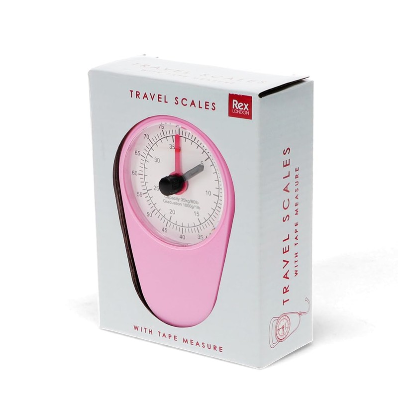 Pink Travel Scales