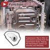 HEROFFIX 1 Set Transmission Filter Gasket Kit for Nissan Kicks