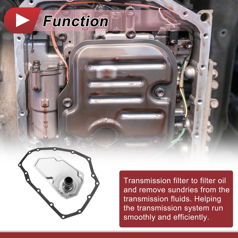 HEROFFIX 1 Set Transmission Filter Gasket Kit for Nissan Kicks