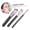 WOONEKY Essential Makeup Tools 1pc Foundation Brush 2pc Concealer Brushes