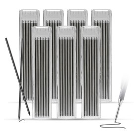 XIYING Tracer Pencil Refills, 42 Pcs Black Pencil Refills for Woodwork Construction Building, Replacement Woodworking Marking Scribe Tools