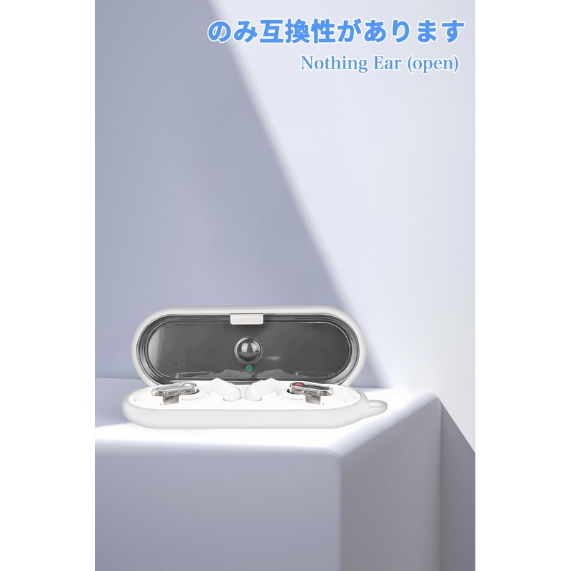 Mosasa Case for Nothing Ear (open), Clear TPU Case, Convenient