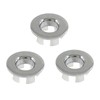 Aracombie Brushed Nickel Sink Overflow Ring, Kitchen Bathroom Sink Hole