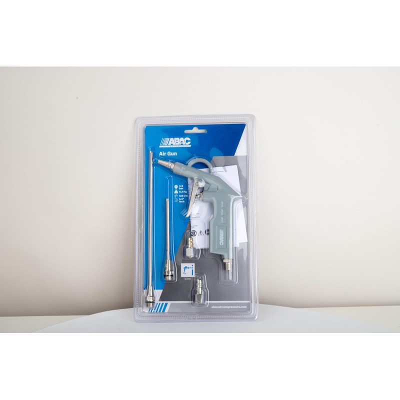 ABAC G-502 PLUS Compressed Air Blow Gun with Multiple Nozzles