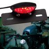 JMTBNO Motorcycle LED Rear Light Brake Light Number Plate Light