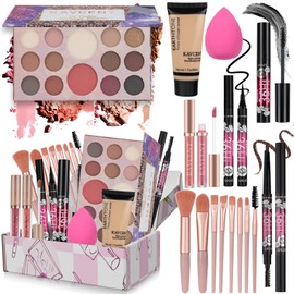 Makeup Kit for Teens Women Full Kit Makeup Sets for Women Foundation Eyeshadow Makeup Gift Set for Teen Girls Christmas Makeup kits for Teenagers 10-12
