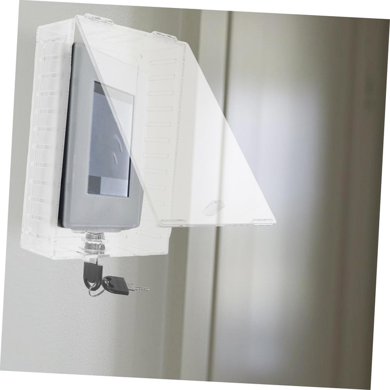 LALAFINA Thermostat Lock Box Key Wall Thermostat Guard for Home