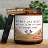 Valentinstag Geschenk Duftkerze | Lustige Liebeserklärung für Sie & Ihn