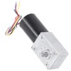 DC Brushless Worm Gear Motor High Torsion Low Noise Turbine