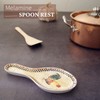 UPware Country Rooster Melamine Spoon Rest, Cooking Spoon Holder for
