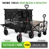 Hikenture Double Decker Wagon, 400L Extra Large Beach Wagon with