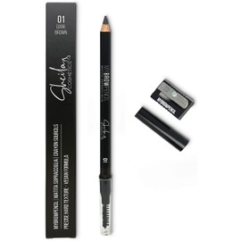 Sheila Cosmetics My Brow Pencil with Solid Formula, Dermatologically Tested, Includes Attached Sharpener, Made in Italy (01 Dark Brown)