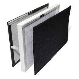 Lasko YY25630 Replacement Filter Pack HF25630 Pure Platinum Air Purifier, 1-Year Supply, Medium