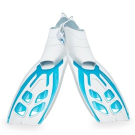 Blue Reef Bay Fins - Turquoise, Small/Medium