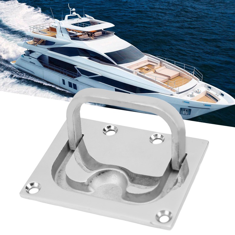 Hatch Pull Flush Lift Stainless Steel Boat Flush Ring Pull
