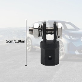 Bamyli Scissor Jack Adapter 1/2 Inch Chrome Vanadium Steel Jack Drill Adapter Scissor Jack Tool for Cars, Motorhomes and Trailers