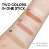 KYDA 6 Colours Highlighter Contour Stick, 2 in 1 Body