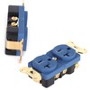 Monosaudio Duplex Receptacle AC Pure Copper Duplex 24K Golded Plated