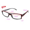 Colorviper Soft Matte Black w/ 2 Tone Reading Glasses Spring