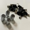 RiKey Security - 4X Storage Cylinder Locks KEYED Alike with