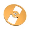 1/4 7 Inch Empty Tape Reel Aluminum Alloy 2 Holes