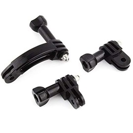 Universal Rotary Extension Adapter Pivot Arm Mount Set for GoPro Hero 12/11/10/9/8/7/6/5 Black, DJI Osmo Action Camera