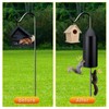 MorningRo 1 Pcs Metal Squirrel Baffle for Bird Feeder Pole